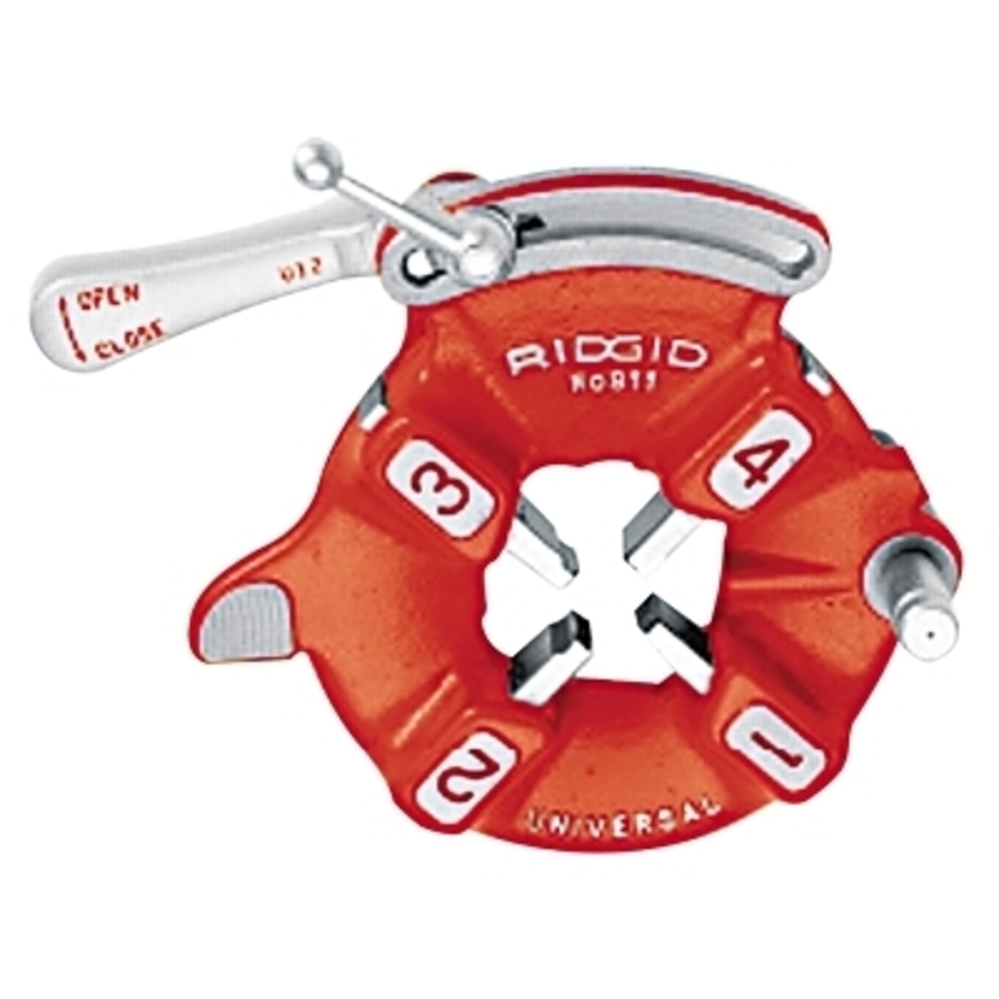 RIDGID Power Threading Die Heads for 2 in Threading Machine, 1/8 in - 2 in Die Head, Quick-Opening, RH, Model 811A (97065)